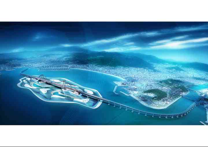 THE ATOLL BELOW THE OCEAN, MASTERPLAN FOR THE GWANGALI WATER FRONT busan_pl005