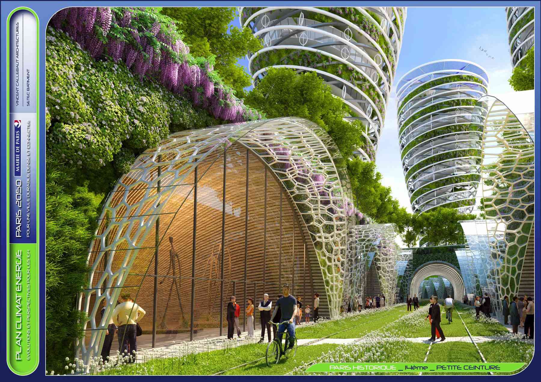 PARIS SMART CITY 2050 Vincent Callebaut Architectures