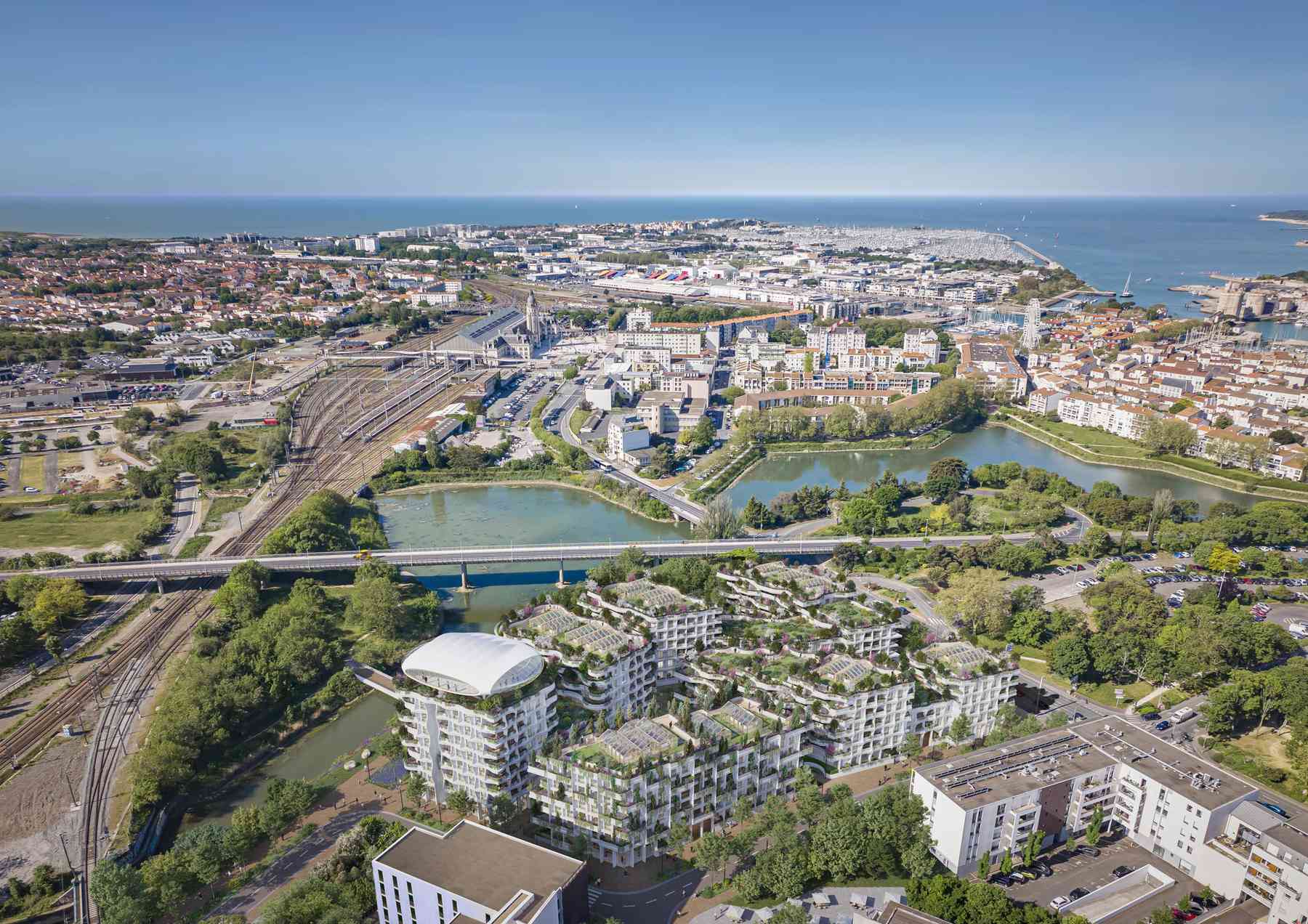 SKY GARDENS, A GREEN ECO-DISTRICT IN SOLID WOOD