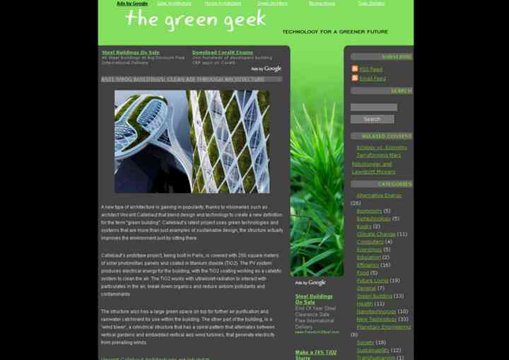 GREENGEEK,TECHNOLOGY FOR A GREENER FUTURE greengeek_pl001